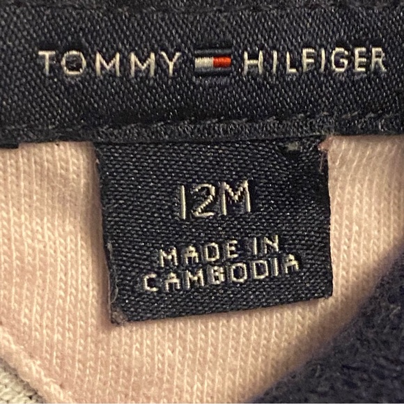 Tommy Hilfiger Spell-Out Dress Size 12 Months - Picture 8 of 8